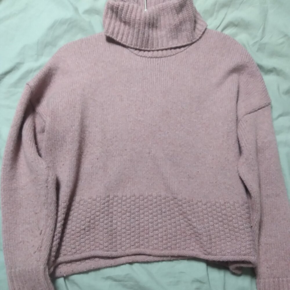 Madewell  Sadle (mauve/light purple-pinkish) Turtleneck